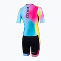 Moteriškas triatlono kostiumas ZONE3 Activate+ Trisuit neon/black 2