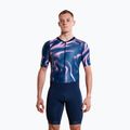 Vyrų triatlono kostiumas ZONE3 Activate+ Trisuit print 3