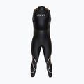 Vyriškas triatlono kostiumas ZONE3 Glide Sleeveless Wetsuit black/grey