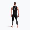 Vyriškas triatlono kostiumas ZONE3 Glide Sleeveless Wetsuit black/grey 4