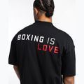 Vyriški marškinėliai Boxraw Boxing is Love Oversized Black 9