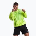 Vyriška vėjo nepraleidžianti striukė BOXRAW Genaro Oversized Windbreaker Hoodie neoninės geltonos spalvos 6