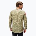 Vyriški dviračių marškinėliai ilgomis rankovėmis Endura Grid Floral Ltd tweed green 3