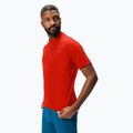 Vyriški dviračių marškinėliai Endura Loop Zipped flame red 3