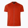 Vyriški dviračių marškinėliai Endura Loop Zipped flame red 4