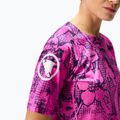 Moteriški dviračių marškinėliai Endura Grid Floral Ltd W pink pop 6