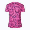 Moteriški dviračių marškinėliai Endura Grid Floral Ltd W pink pop 8