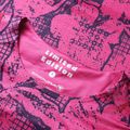 Moteriški dviračių marškinėliai Endura Grid Floral Ltd W pink pop 9