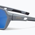 Akiniai nuo saulės Endura Singletrack dreich grey/blue revo smoke/clear silver flash mirror 4