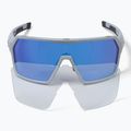 Akiniai nuo saulės Endura Singletrack dreich grey/blue revo smoke/clear silver flash mirror 6