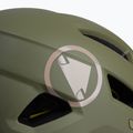 "Endura Hummvee" tvido spalvos žalias dviratininko šalmas 4