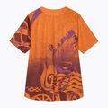 Vyriški dviračių marškinėliai Endura Singletrack Print end orange 2