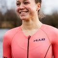 Moteriškas triatlono kostiumas HUUB Commit Long Course Suit black/coral 3