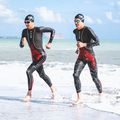 Vyriškas triatlono hidrokostiumas HUUB Agilis Ali Red 3:5 black/red 6