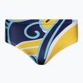 Vyriškos maudymosi kelnaitės HUUB Brief Jonny navy/yellow