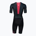 Vyriškas dviračių kombinezonas HUUB Strada Road Speed Suit Smooth Sleeve black/red 2