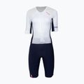 Moteriškas triatlono kombinezonas HUUB Anemoi 3 SUB22 white/navy/pink