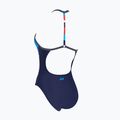Moteriškas vientisas maudymosi kostiumėlis Zoggs Pop Block T Back white / red / blue / navy 2