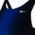 Nike Fade Sting moteriškas vientisas maudymosi kostiumėlis juodos ir tamsiai mėlynos spalvos NESS8050 3