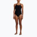 Moteriškas vientisas maudymosi kostiumėlis Nike Solid Racerback black 2