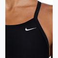 Moteriškas vientisas maudymosi kostiumėlis Nike Solid Racerback black 4
