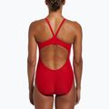 Moteriškas vientisas maudymosi kostiumėlis Nike Solid Racerback university red 3