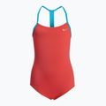 Nike Solid Girl II vaikiškas vientisas maudymosi kostiumėlis oranžinis NESS9629-859