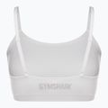 "Gymshark Seamless Bralette High Neck" fitneso liemenėlė balta 6
