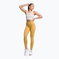 Moterų "Gymshark Energy Seamless Crop Top" kreminė balta 2