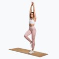 Moteriškos treniruočių tamprės Gymshark Flawless Shine Seamless pink/white 2