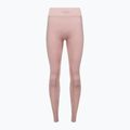 Moteriškos treniruočių tamprės Gymshark Flawless Shine Seamless pink/white 5