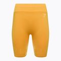 Moteriški šortai Gymshark Flawless Shine Seamless saffron/yellow treniruočių šortai 5