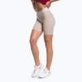 Moteriški "Gymshark Fit" dviračių treniruočių šortai žvirgždo pilkos spalvos