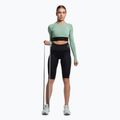 Moteriškos "Gymshark Training Cropped" juodos/baltos spalvos tamprės 2