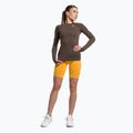 Moteriška treniruočių viršutinė dalis ilgomis rankovėmis "Gymshark Vital Seamless Top" ruda/balta 2