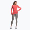 Moteriška treniruočių viršutinė dalis ilgomis rankovėmis "Gymshark Vital Seamless Top" raudona/oranžinė/balta 2