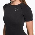 Moteriški treniruočių marškinėliai Gymshark Vital Seamless black/marl 4