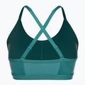 "Gymshark" treniruočių liemenėlė su raukinukais "Fauna teal fitness bra 6