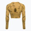 Moteriškos treniruočių tamprės Gymshark Adapt Camo Savanna Seamless indian yellow 6