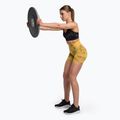 Moteriški treniruočių šortai Gymshark Adapt Camo Savanna Seamless indian yellow 2