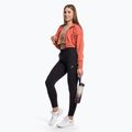 Moteriški treniruočių marškinėliai Gymshark KK Twins Zip Up Crop orange 2