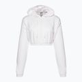 Moteriški treniruočių marškinėliai Gymshark KK Twins Zip Up Crop white 5