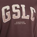 Moteriški treniruočių marškinėliai Gymshark Gfx Gslc Oversized brown 7