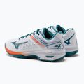 Mizuno Aw21 Wave Exceed Tour 4 Cc teniso bateliai white 61GC207485 3