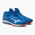 Mizuno Wave Lightning Z6 Mid tinklinio bateliai mėlyni V1GA200524 5