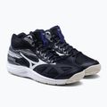 Mizuno Stealth Star Mid vaikiški rankinio bateliai tamsiai mėlyni X1GC211502 5