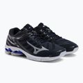 Vyriški tinklinio bateliai Mizuno Wave Voltage navy blue V1GA216001 5