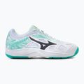 Moteriški teniso bateliai Mizuno Break Shot 3 AC white and green 61GA212623 2