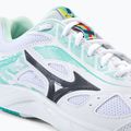 Moteriški teniso bateliai Mizuno Break Shot 3 AC white and green 61GA212623 8