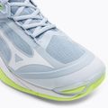 Vyriški tinklinio bateliai Mizuno Wave Momentum 2 heather/white/neo lime 7